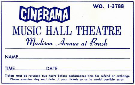 Music Hall Center for the Performing Arts - From Robert Morrow (newer photo)